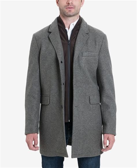 michael kors mens ghent stretch wool top coat|Michael Kors Ghent.